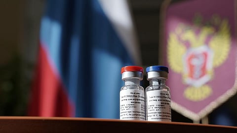 On Aug. 11, Russian President Vladimir Putin announced that a coronavirus vaccine developed in the country has been registered for use. Russian Health Ministry/Handout / Anadolu Agency via Getty Images