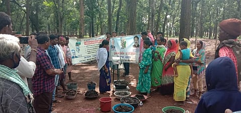 Godhan Nyay Scheme was launched on 20th July, 2020 by Chhattisgarh Chief Minister Bhupesh Baghel. Photo: M Geeta
