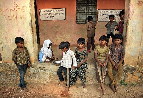 Anganwadis in most states have stopped operating since April (Pphotograph: Srikant Chaudhary)