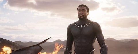 In Black Panther, Chadwick Boseman — along with a host of other wonderful actors, and director and screenwriters Ryan Coogler and Joe Robert Cole — brought to life a “splendidly black” utopian vision. Photo: Black Panther / IMDB