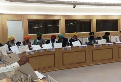 Farmer leaders, during the fifth round of talks with the Centre, went on a short silent break; they wanted the the Union government to respond in ‘yes’ or ‘no’ to their demands of complete repeal of the three farm laws.