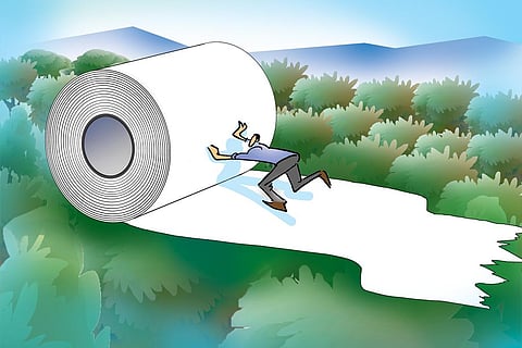 धरती पर बढ़ता इंसानी निर्माण का बोझ, प्राकृतिक तत्वों से हुआ भारी