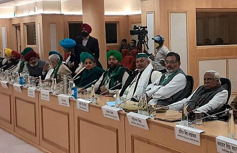सरकार और किसान संगठनों के बीच हुई बातचीत फिर विफल रही