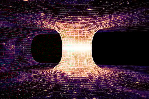 Could we travel to other universes using wormholes? ktsdesign/Shutterstock