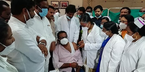 COVID-19 vaccine hesitancy among healthcare workers in Andhra Pradesh