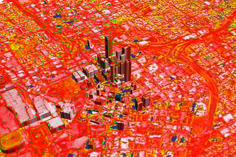Photo : Wikimedia Commons, The heat-health nexus in the urban context