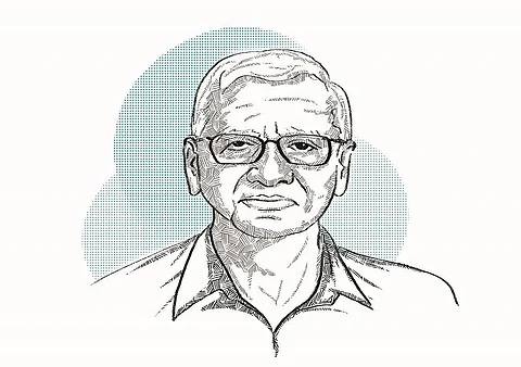 सोमपाल शास्त्री। स्कैच: रितिका बोहरा