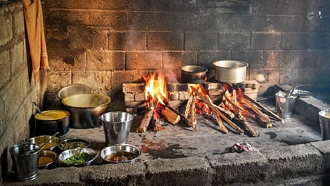 Most rural households are still reliant on firewood for cooking. Harsha K R/Flickr, CC BY-SA