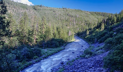 The Klamath river in the US Pacific Northwest on which, four aging dams will be removed. Photo: Wikimedia Commons