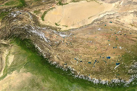 Photo, Wikimedia Commons, Tibetan Plateau