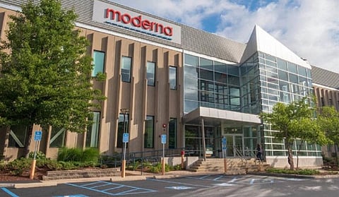 The Moderna Technology Center (MTC) in Massachusetts. Photo: @moderna_tx