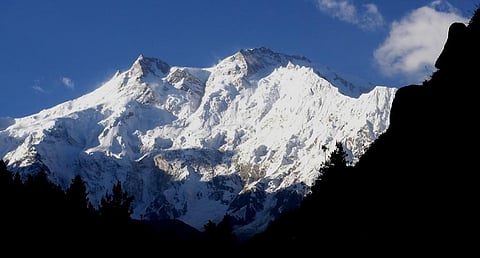 Nanga Parbat in Gilgit-Baltistan, Pakistan-occupied Kashmir. Photo: Daniel Martin via Wikimedia