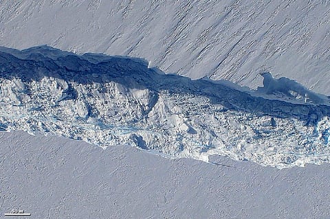 Ice shelves of Antarctica’s Pine Island Glacier may go earlier than expected
