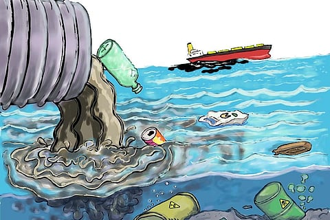 जमीन पर पैदा होता है समुद्र और तटों को दूषित करने वाला 80 फीसदी प्रदूषण