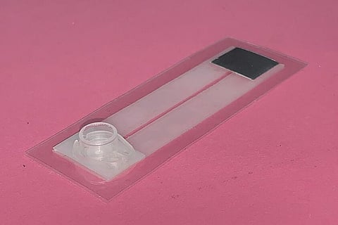 फोटो : नानयांग टेक्नोलॉजिकल यूनिवर्सिटी, सिंगापुर, मलेरिया रैपिड टेस्ट किट