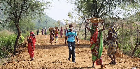 Rural Unemployment was widespread during the second wave. while in april, spread of the pandemic was not severe enough to dampen the demand for mgnrega works, the situation changed drastically by May
