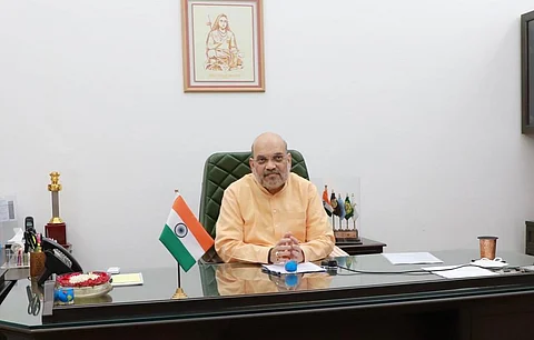 केंद्रीय गृह मंत्री अमित शाह को सहकारिता मंत्रालय का कार्यभार सौपा गया है। फोटो: ट्विटर