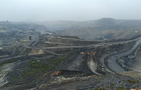 छत्तीसगढ़ की गेवरा ओपन कास्ट खदान, जिसका विस्तार करने के प्रस्ताव को मंजूरी नहीं दी गई। फोटो: बिपाशा पॉल