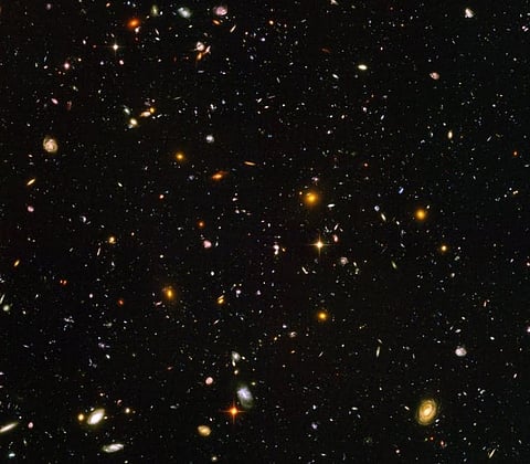 Hubble took pictures of the oldest galaxies it could – seen here – but the James Webb Space Telescope can go back much farther in time. Photo: NASA