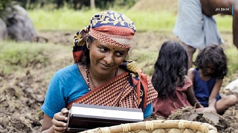 जय भीम फिल्म का एक दृश्य। फोटो: twitter@LijoMolJosee