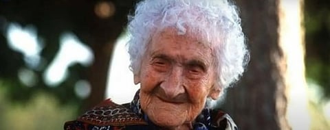 Frenchwoman Jeanne Louise Calment holds the world record of being the human who lived for 122 years and 164 days