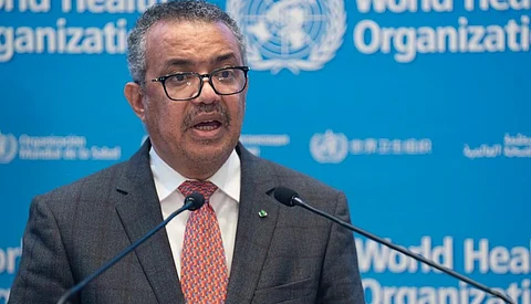 WHO Director-General Tedros Adhanom Ghebreyesus. Photo: @WHO / Twitter