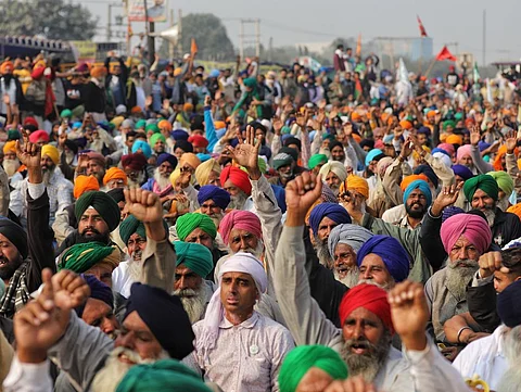 21 नवंबर 2021 को संसद में कृषि कानून निरस्त विधेयक 2021 को पारित कर दिया गया। फोटो: विकास चौधरी