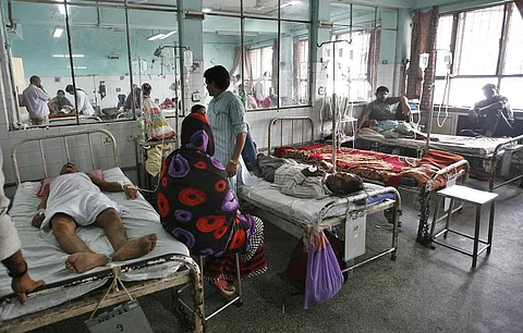 नीति आयोग ने राज्य स्वास्थ्य सूचकांक का चौथा संस्करण जारी किया। फोटो: विकास चौधरी