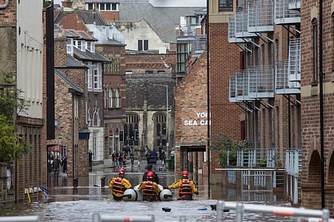 Climate change: Is UK prepared for increased flood risks? No, says new report