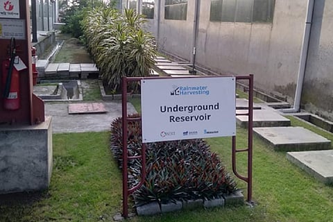 A CSE alumnus’ project to install rainwater harvesting systems in four readymade garment units in Narayangonj has brought them monetary, environmental and social benefits.