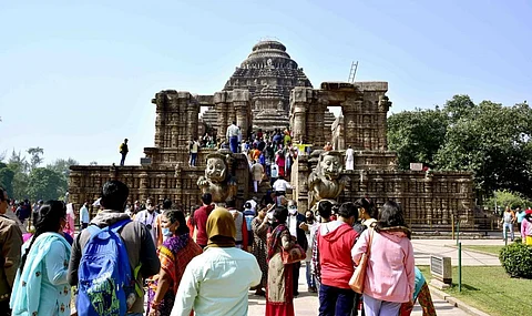 Konark Sun Temple in Konark town. Photo: Rakhi Ghosh