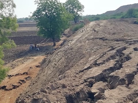 Upraised land in Gujarat’s Bhavnagar district. Photo: Paryavaran Suraksha Samiti