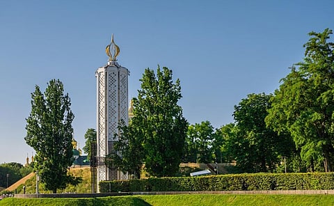 A monument to the Holodomor Famine in Kyiv, Ukraine. Photo: iStock