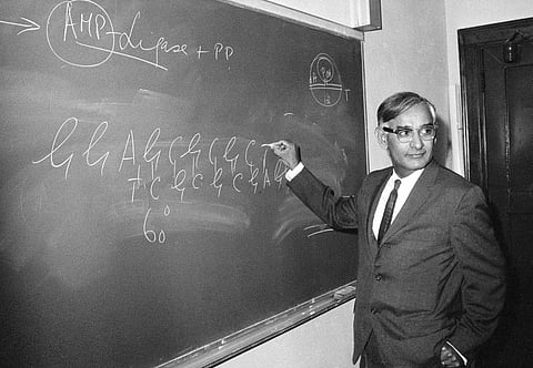 Har Gobind Khorana: The chemist who cracked DNA’s code and made the first artificial gene was born into poverty 100 years ago in an Indian village