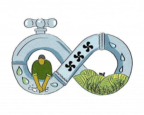 Take waste out of water