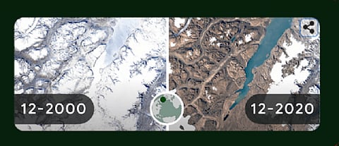 Vanishing glaciers forests: Google’s Earth Day doodle shows how climate change altered the planet