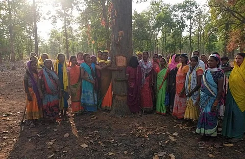 The women of Janardanpur village, Chhattisgarh. Photo: Alok Shukla