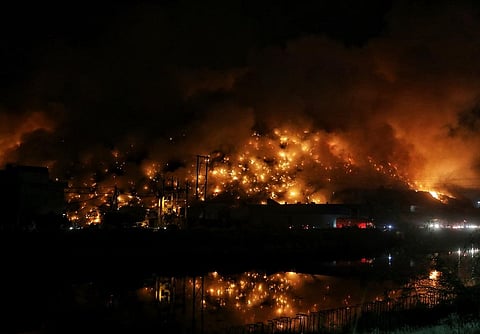 Third dumpsite fire in a month points to systemic failure of waste management in Delhi