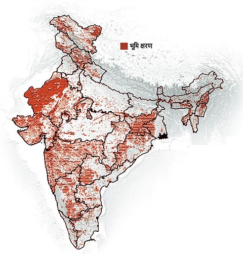 एसओई इन फिगर्स 2022: पूरे देश में बढ़ रहा है मरुस्थलीकरण, राज्यवार जानें हाल