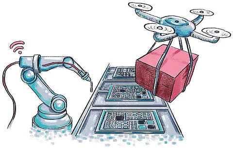 चौथी औद्योगिक क्रांति नहीं हो रही है, लेकिन लोगों से इस पर चर्चा कराई जा रही है