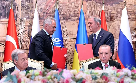Russia, Ukraine reach landmark deal to resume Kyiv’s grain exports from Black Sea ports