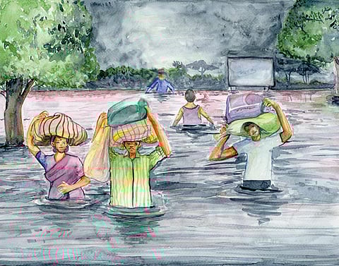 पेंटिंग्स: योगेन्द्र आनंद