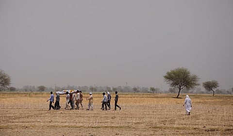 The data comes at a time when more farmers have become labourers and an average agricultural household depends more on wages than the farm. Photo: Sayantoni Palchoudhuri / CSE