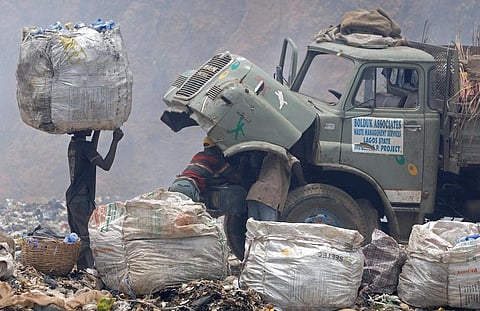 Waste pickers in Lagos tell their stories about a dangerous existence