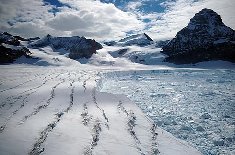 Ice flow in Antarctica changes with season, can impact sea-level rise estimates