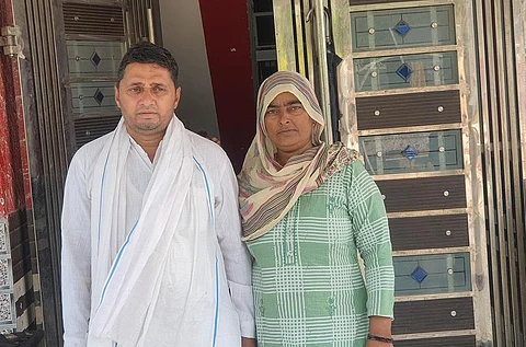 मेवात के गांव सलम्बा की निवर्तमान सरपंच हलीमा का कहना है कि मेवात में महिलाओं में आत्मविश्वास बढ़ रहा है। फोटो: राजू सजवान