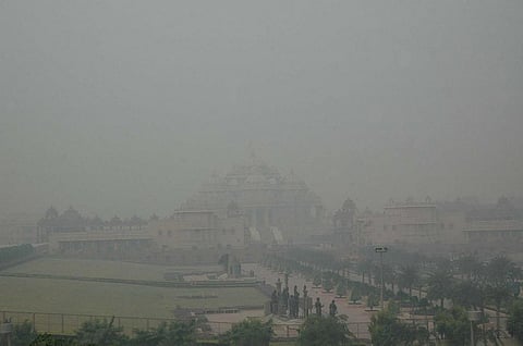 Delhi recorded five good air days, thanks to the heavy rainfall in October this year. Photo: Wikimedia Commons
