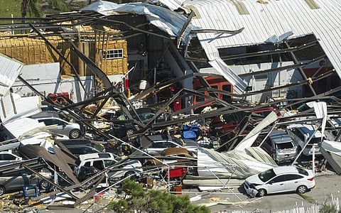 Destruction caused by Hurricane Ian in Florida. Photo: iStock