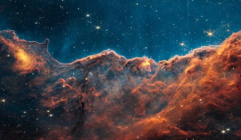 Formation of young stars captured by JWST. Photo: NASA
