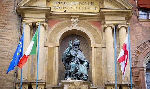 A statue of Pope Gregory XIII in Bologna, Italy. Photo: iStock